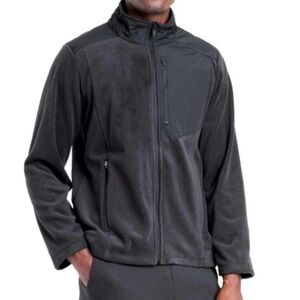 All in Motion Black Full Zip Warm PolarTec Fleece Jacket Men's Size 2XL